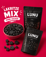 Zuckerfreie Lakritzmischung Salzig