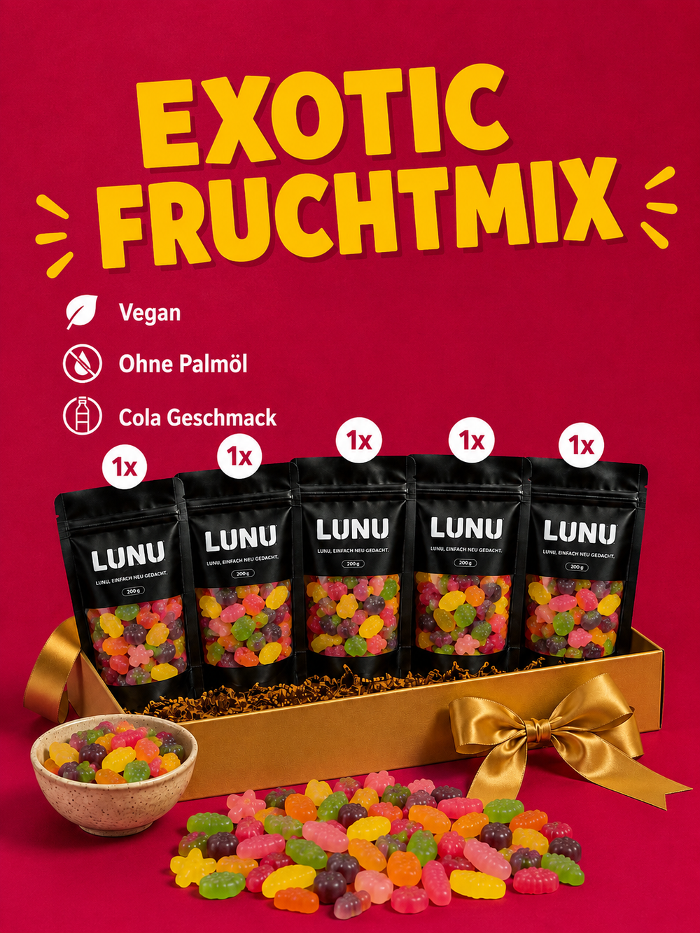 EXOTIC FRUCHTMIX zuckerarm