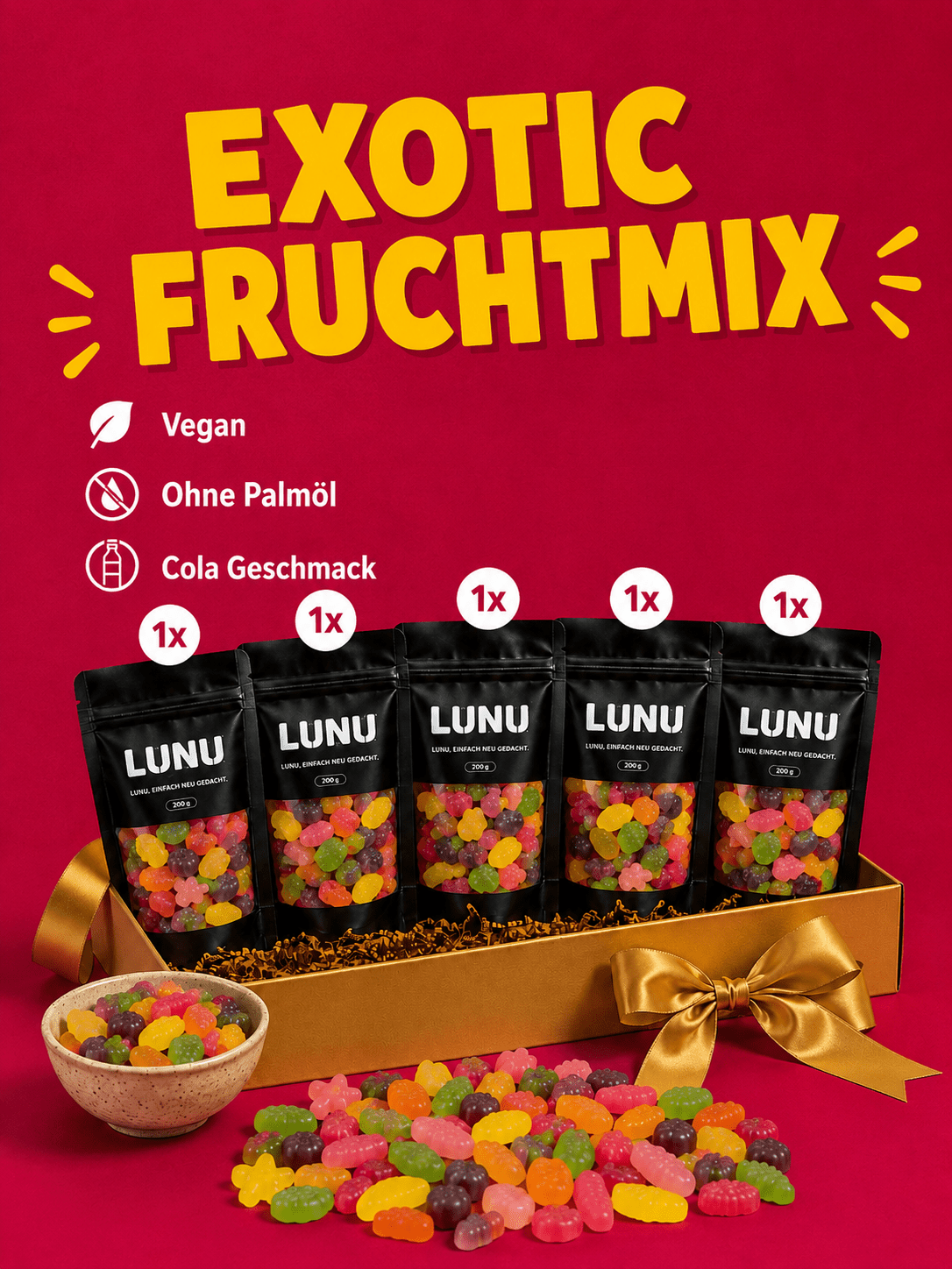 EXOTIC FRUCHTMIX zuckerarm