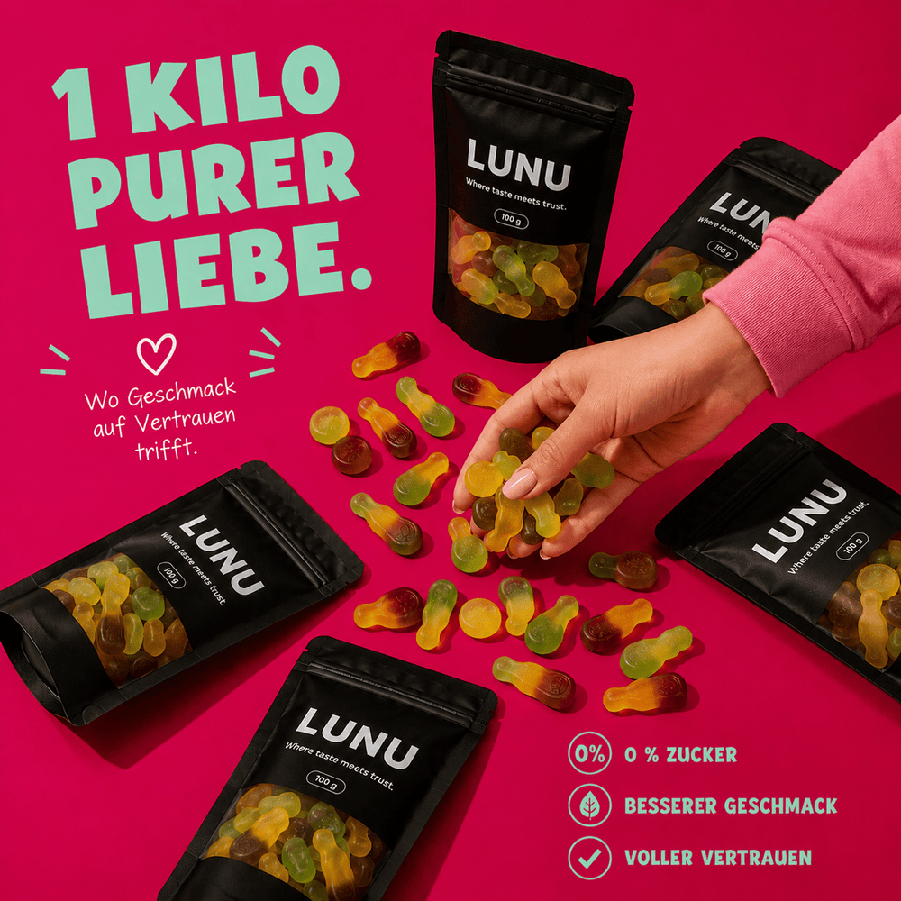 Fruchtgummi: Apfel und Birne Mix