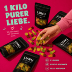 Fruchtgummi: Apfel und Birne Mix