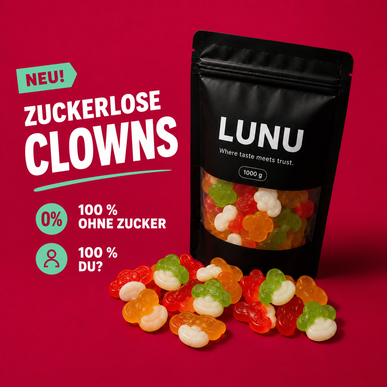 Fruchtgummi: Clown