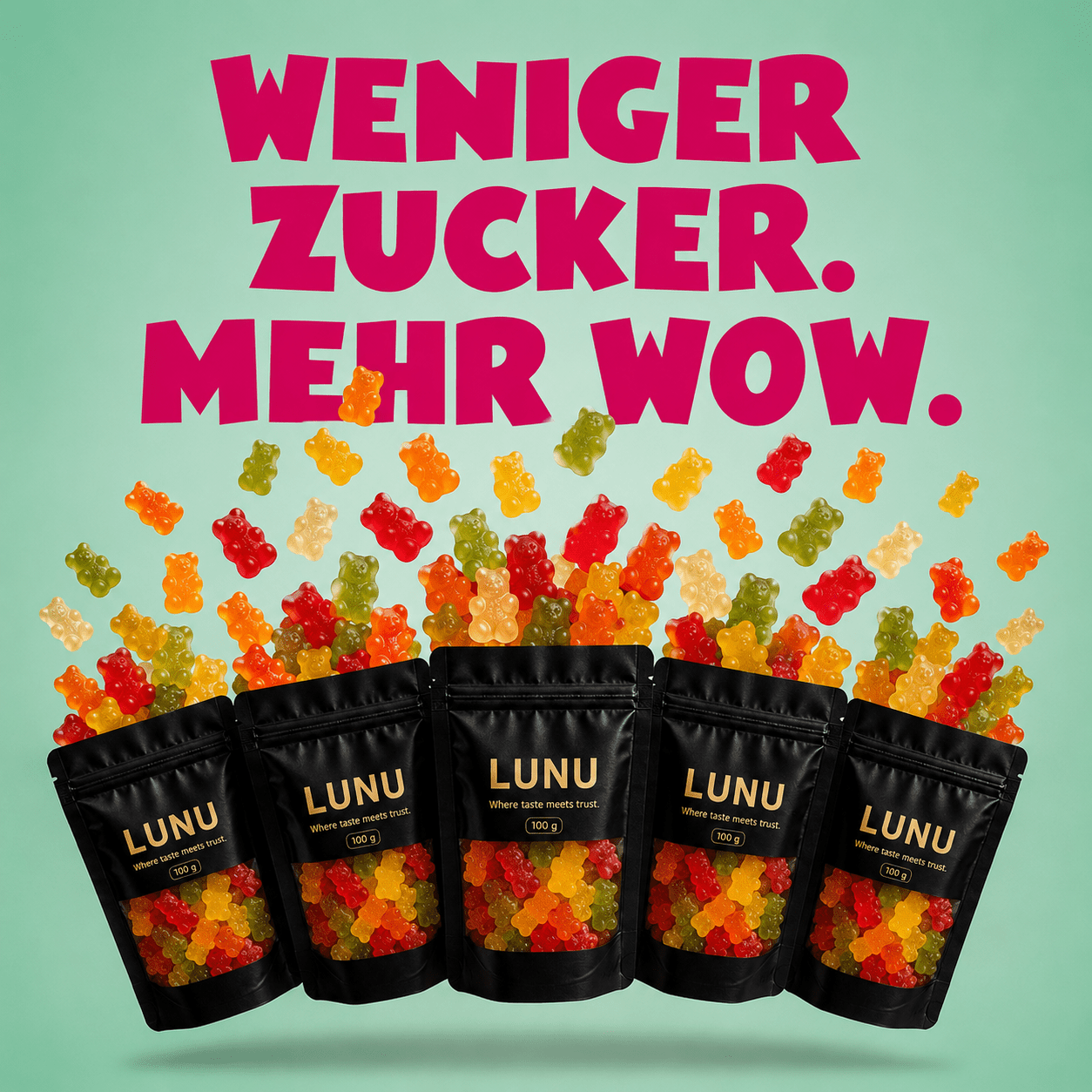 Fruchtgummi: Gummy Bears 10 x 100g
