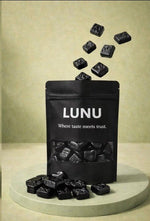 Zuckerfreie Lakritz Box (5x200g) – LUNU Black Collection