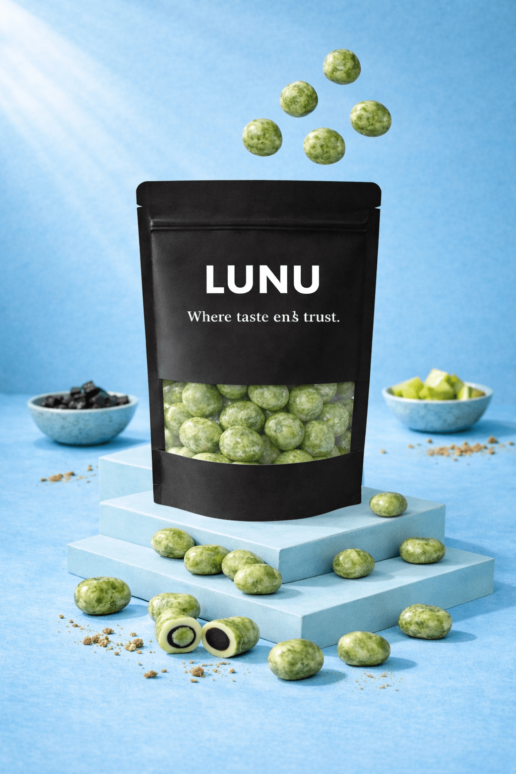 Lakritz & Schokolade Mix Box (5x200g) – LUNU Deluxe