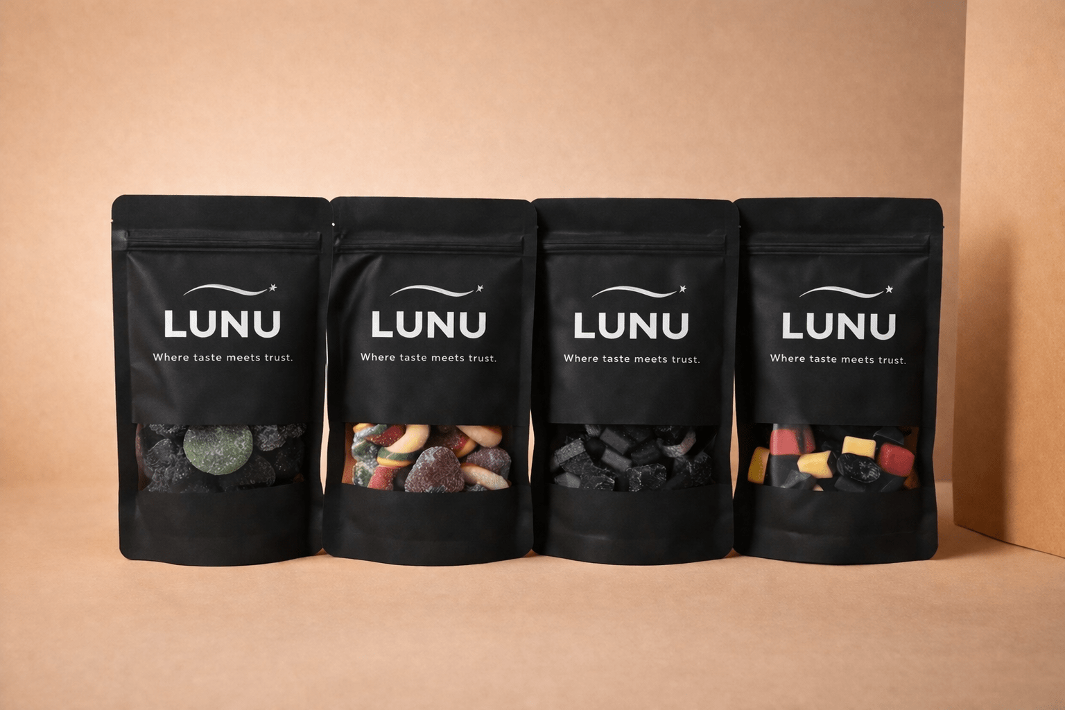 Lakritz & Süßigkeiten Mix Box (4x200g) – Sweet Mix