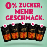 Zuckerfreie Fruchtgummis - Bunter Obstsalat 10 x 100g