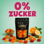 Zuckerfreie Fruchtgummis - Bunter Obstsalat 10 x 100g