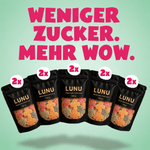 Zuckerfreie Fruchtgummis - Pokerfruit 10 x 100g