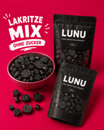 Zuckerfreie Lakritzmischung Salzig